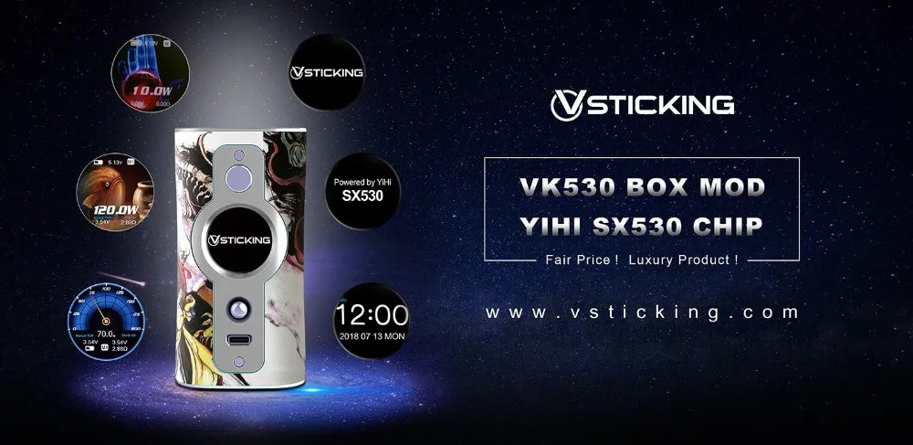 Vsticking VK530 200W Box Mod