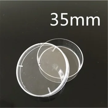 

10pcs /lot High Quality Petri Dish for Lab Plate Bacterial Yeast Diameter 35MM Height 15MM