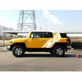 

Car Sticker 2 Pcs Rear Trunk Decal Tire Styling Graphic Vinyl Sticker Custom Fit For TOYOTA FJ CRUISER