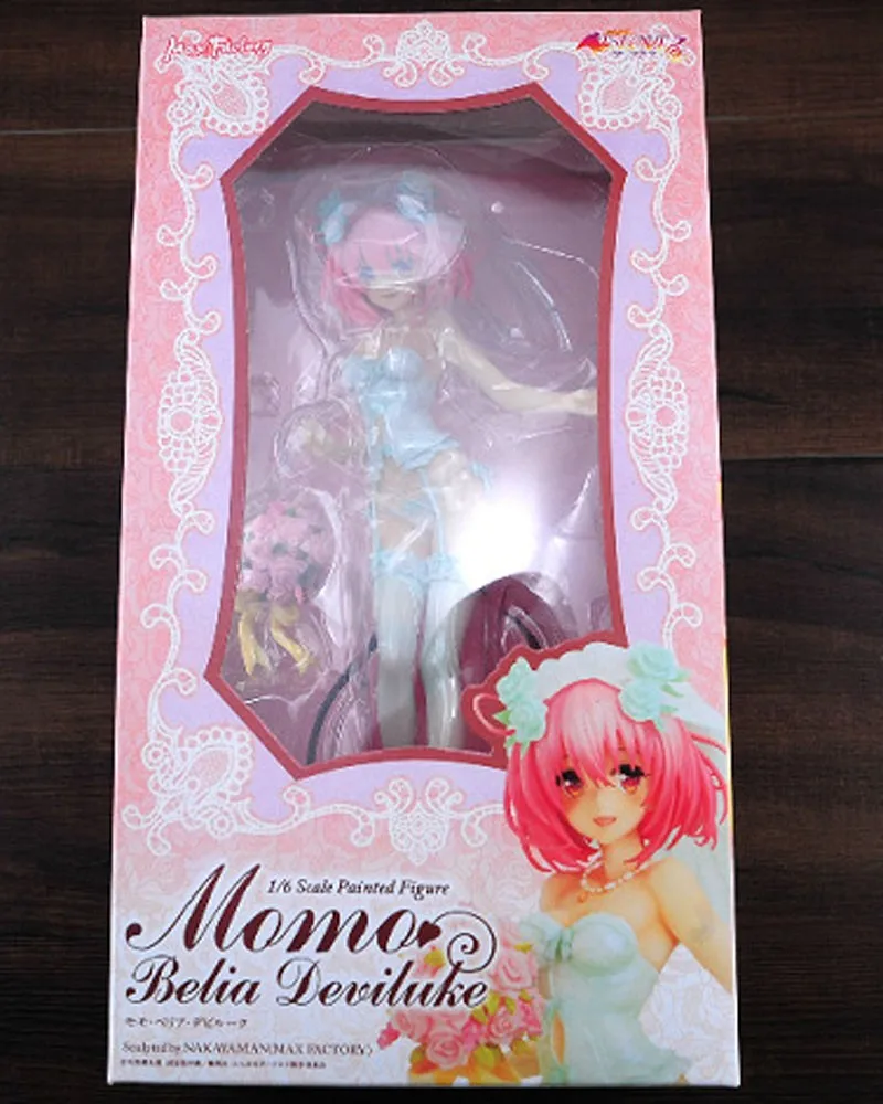 Аниме Япония сексуальная фигура TO LOVE RU Momo Belia Deviluke в свадебное платье для куклы 25 см ПВХ фигурка игрушки