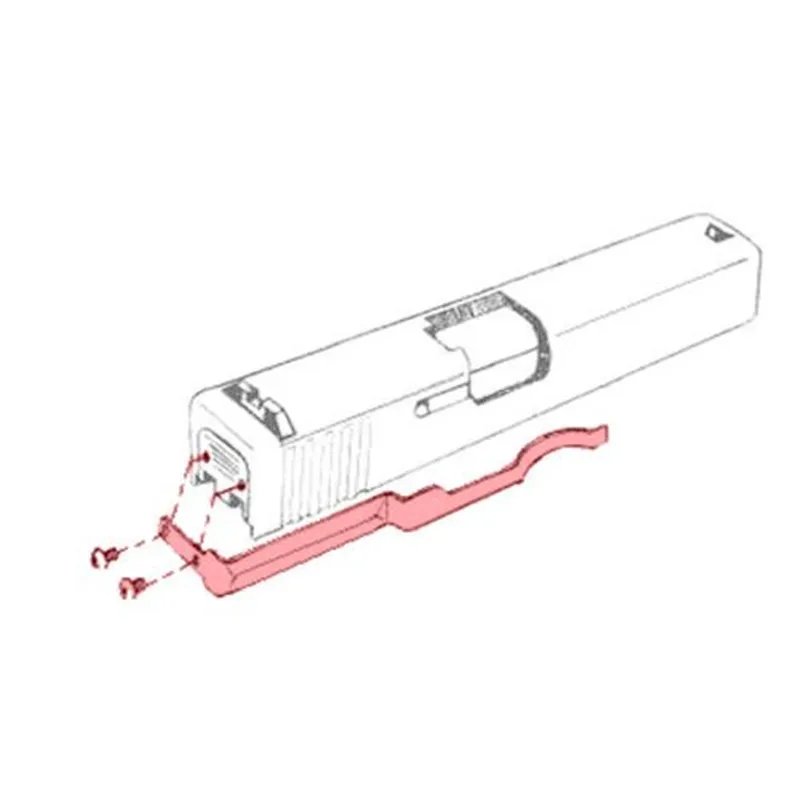 Тактический симметричная скрытого ношения кобуры Зажим для ремня для Glock 17 19 22 23 24 25 26 27 28 Размеры 31, 32, 33, 34, 35, 36, пропускающая воздух для охоты