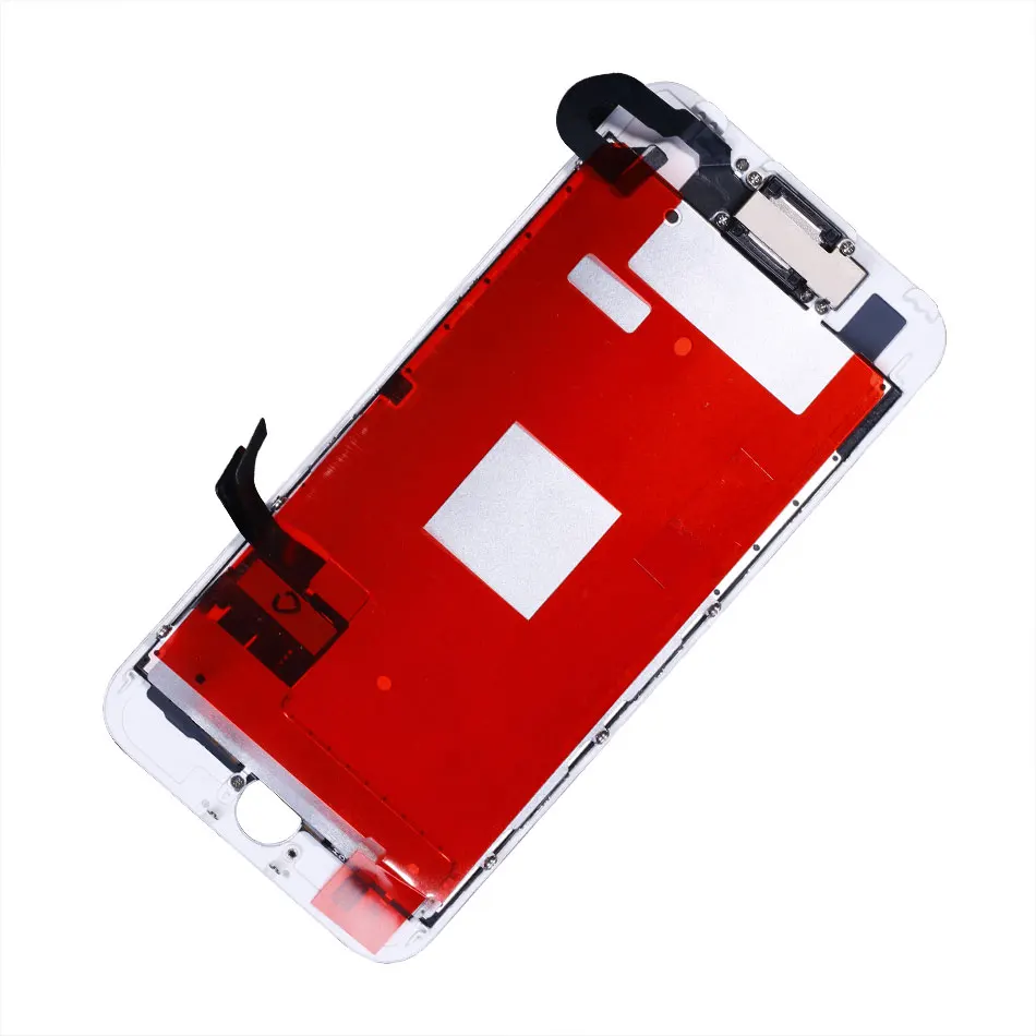 Tanie Najwyższa jakość LCD dla iPhone 7 7 Plus 8 6s Plus kompletny zamienny moduł ekranu LCD z przednią kamerą + głośnik + prezent