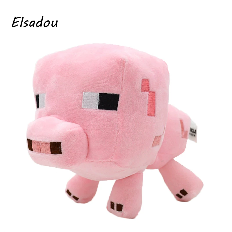 minecraft pig stuffed animal