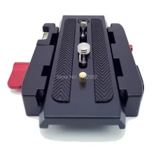 Камера штатив монопод P200 QR зажим из алюминиевого сплава+ пластина быстрого крепления для Canon nikon Manfrotto 501 500AH 701HDV