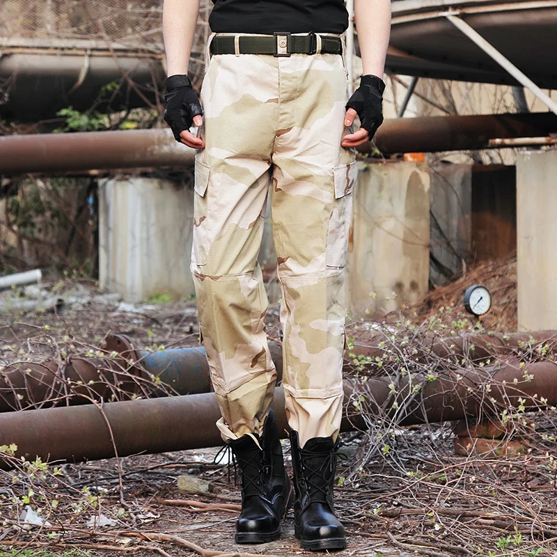 Тактические военные брюки-карго Для мужчин брюки Камуфляж Охотник солдаты армии Брюки Пейнтбол боевой рабочие штаны