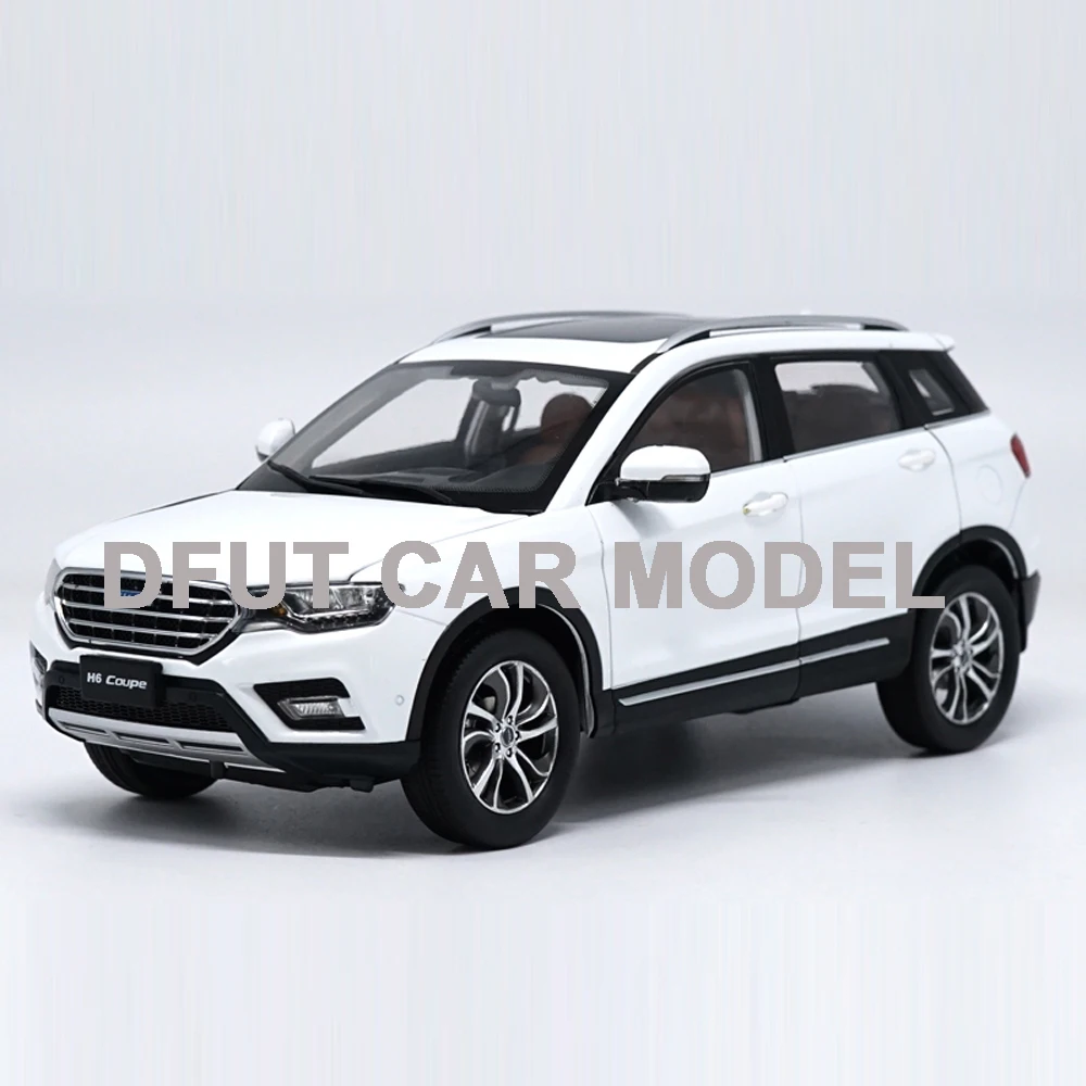 Масштаб 1: 18 легированных игрушечных автомобилей H6 COUPE HAVAL модель автомобиля для