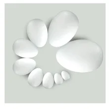 CCINEE 2 см Моделирование пенополистирола пенопласт яйцо шар белый ремесло для DIY и игрушка форма аксессуар