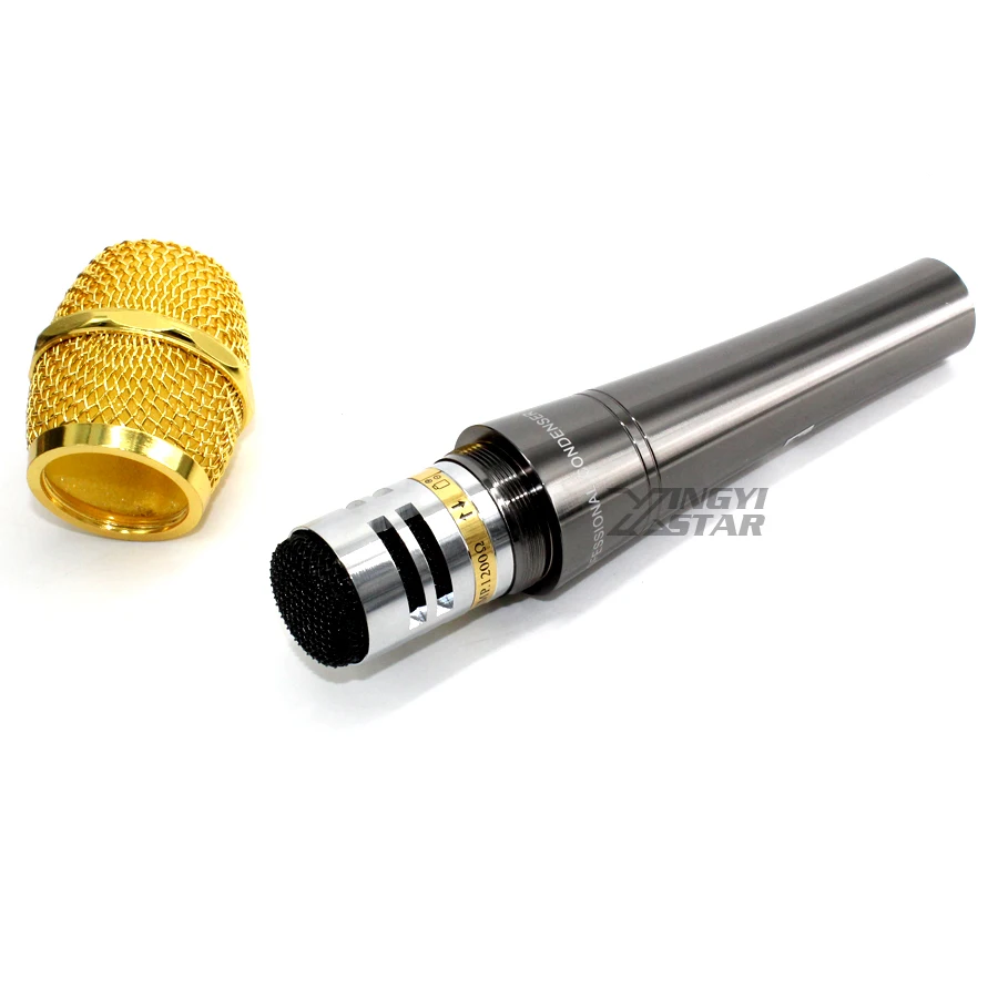 2 шт. профессиональный проводной ручной Студийный микрофон конденсаторный для