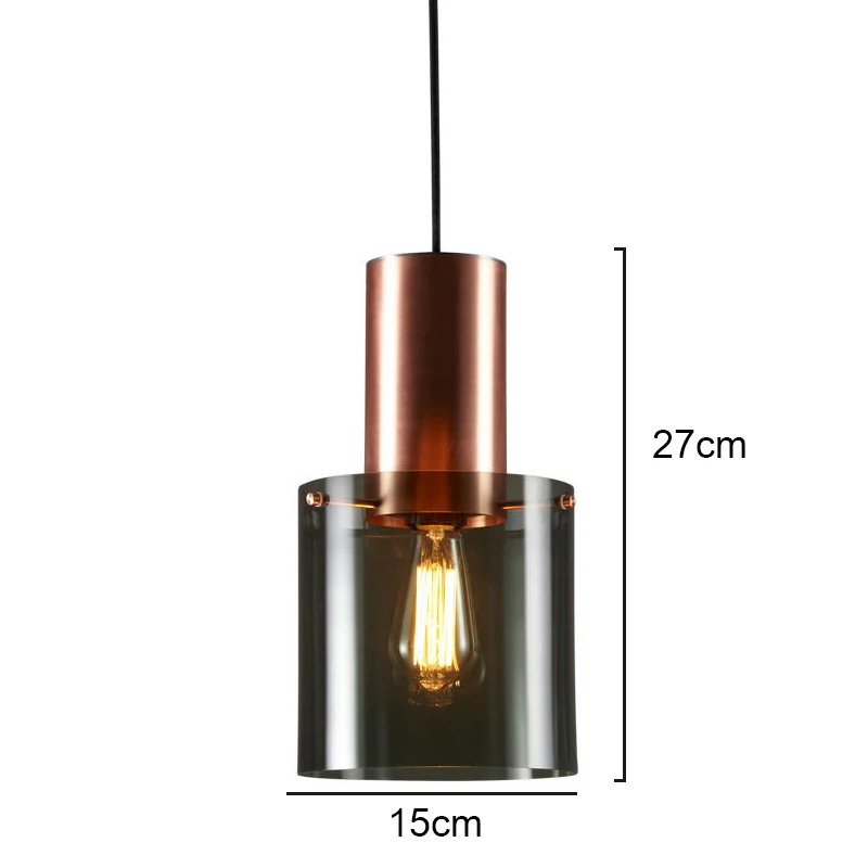 LED Hanglamp Copper Pendant Light