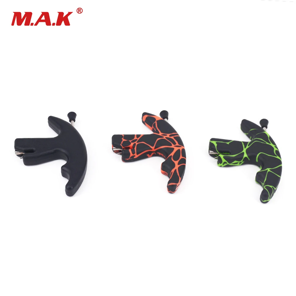 

3 Color Three Finger Thumb Release Aid Bow Archery Bow Release for Outdoor Archery Hunting Shooting