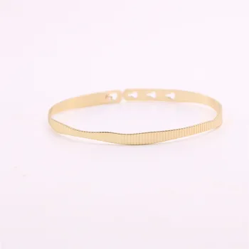 

Circle with hole bangles for girls Wave women bangles