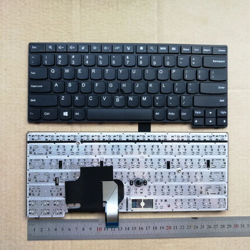 Клавиатура для ноутбука lenovo E450 E455 E450C E460 E465 W450 черная английская США | Компьютеры и