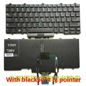 

wellendorff New/Orig US keyboard FOR E5450 US Keyboard With backlight and pointer