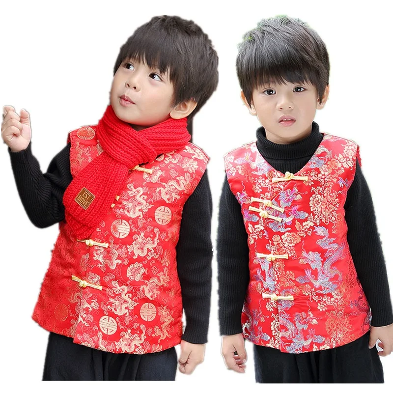 chinese new year vest baby