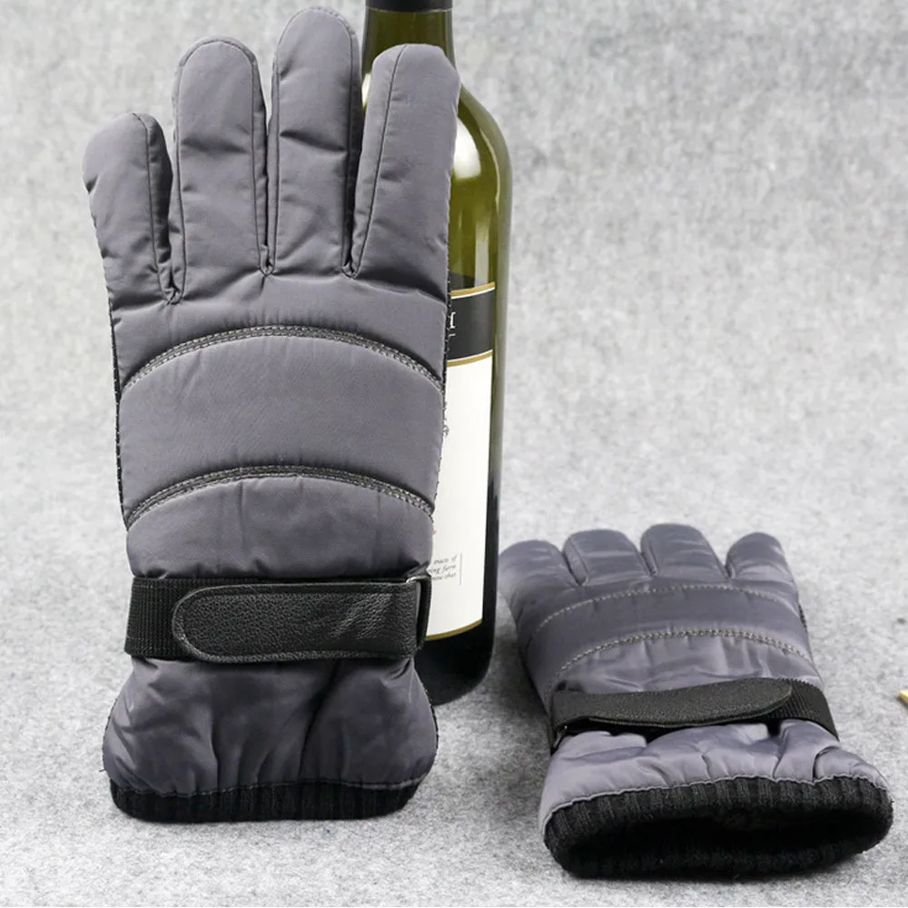 Горячие Зимние перчатки зимние Пуховые хлопковые спортивные теплые для езды на велосипеде утолщенные перчатки зимние теплые Аксессуары#15