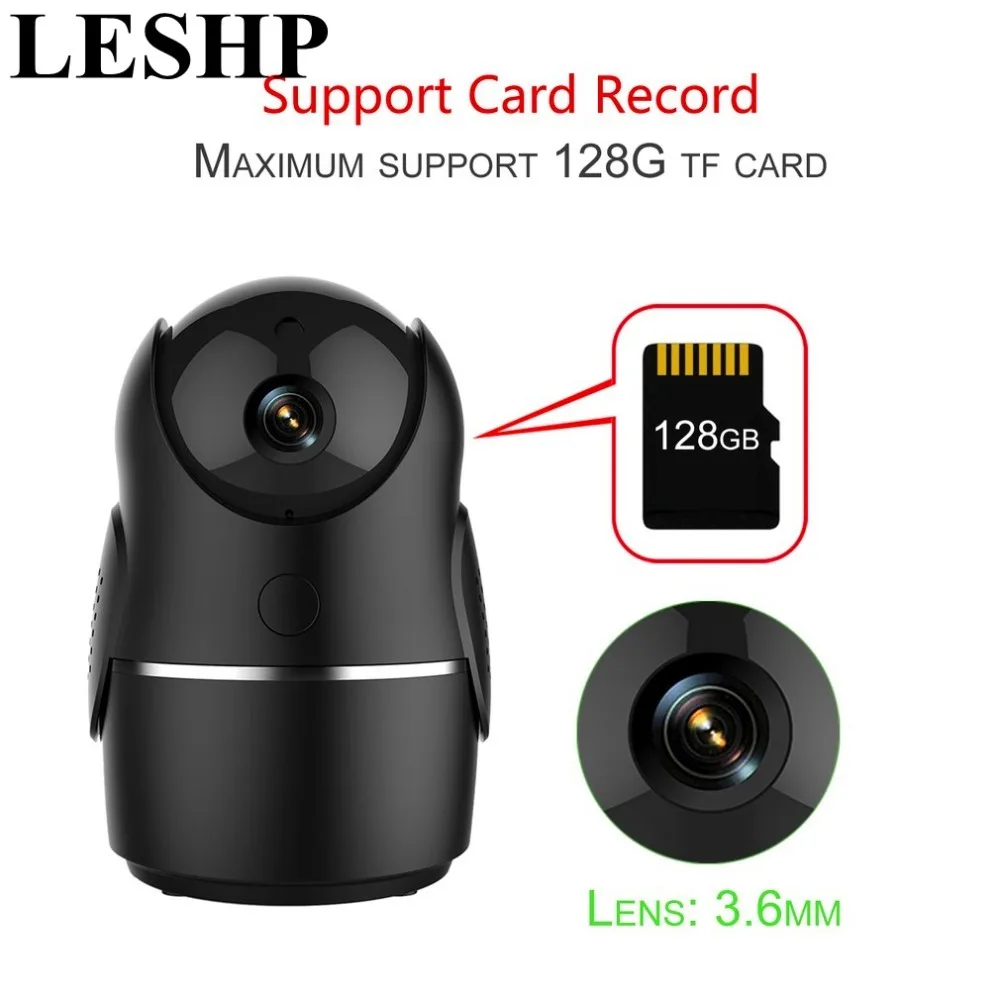 

LESHP 1080P 2MP HD 2.4G WIFI IP Camera IR Night Vision Motion Home Monitor Family Surveillance Security Camera US EU UK AU Plug
