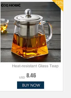 Термостойкие Стеклянные Чайники, чайник из нержавеющей стали, фильтрующий чайник, цветочный чайный горшок, высокотемпературный стеклянный чайный набор