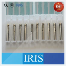 100 шт. патрон три пружина шлифовальные Южная Корея микромотор наконечник запасные аксессуары патрон три пружина 2,35 мм