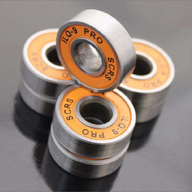 

16 Pcs ABEC-9 Stainless Steel Bearings High Performance Inine Roller Skate Scooter Skateboard Wheel