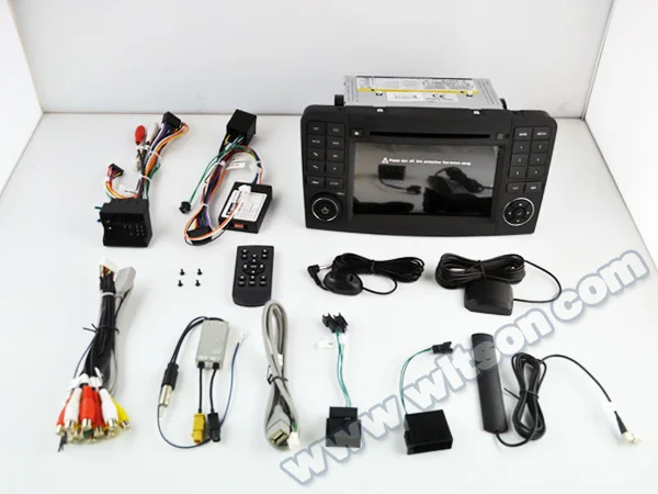 Perfect 7" Android 8.0 OS Car DVD Multimedia Navigation GPS Radio for Mercedes-Benz ML-Class W164 2005-2012 & GL-Class X164 2005-2012 4