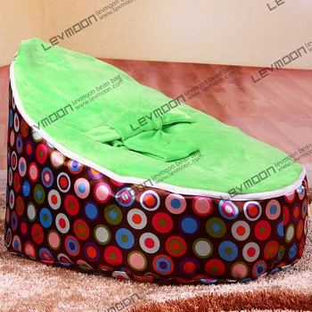 

FREE SHIPPING baby bean bag cover with 2pcs green cover baby bean bag kid's bean bag chair bean bag baby