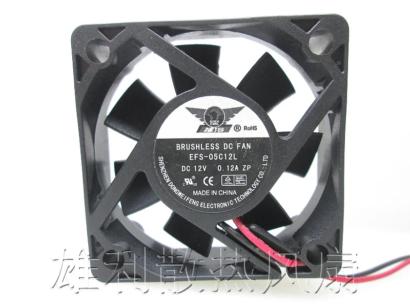 Вентилятор охлаждения EVERCOOL EFS-05C12L 12В 0 12а 5 см 5015 2 провода | Компьютеры и офис
