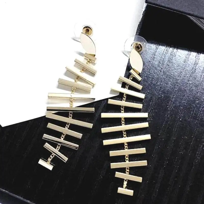 2017-Statement-FishBones-Long-Earrings-For-Women-Fashion-Jewelry-Wholesale-Cute-Gifts