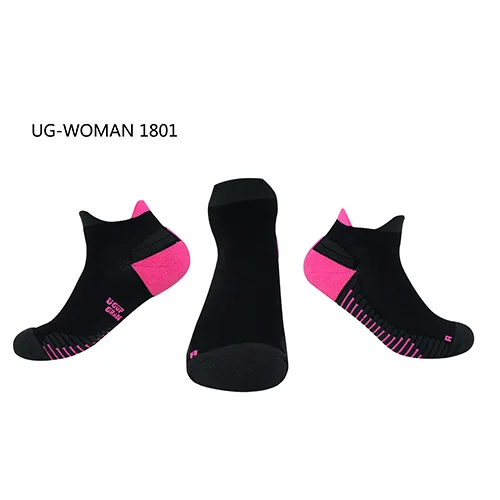 UG EU36-40 теплый пот толстые нескользящие спортивные носки для бега для женщин фитнес Велоспорт носки Открытый - Цвет: 1801-deep color