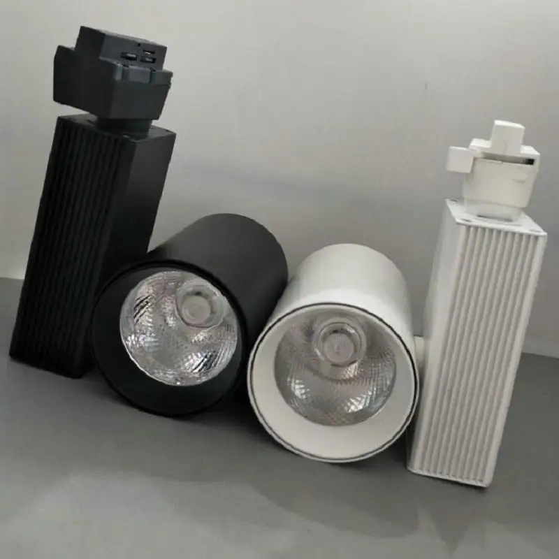 Ponto de Luz Faixa de Luz Loja de Roupas Lâmpadas de Iluminação de Parede Lote 30w Ac85v-265v Via Férrea Levou Cob Luzes Industrial 16 Pçs - 20w 9 Luzes e Iluminação