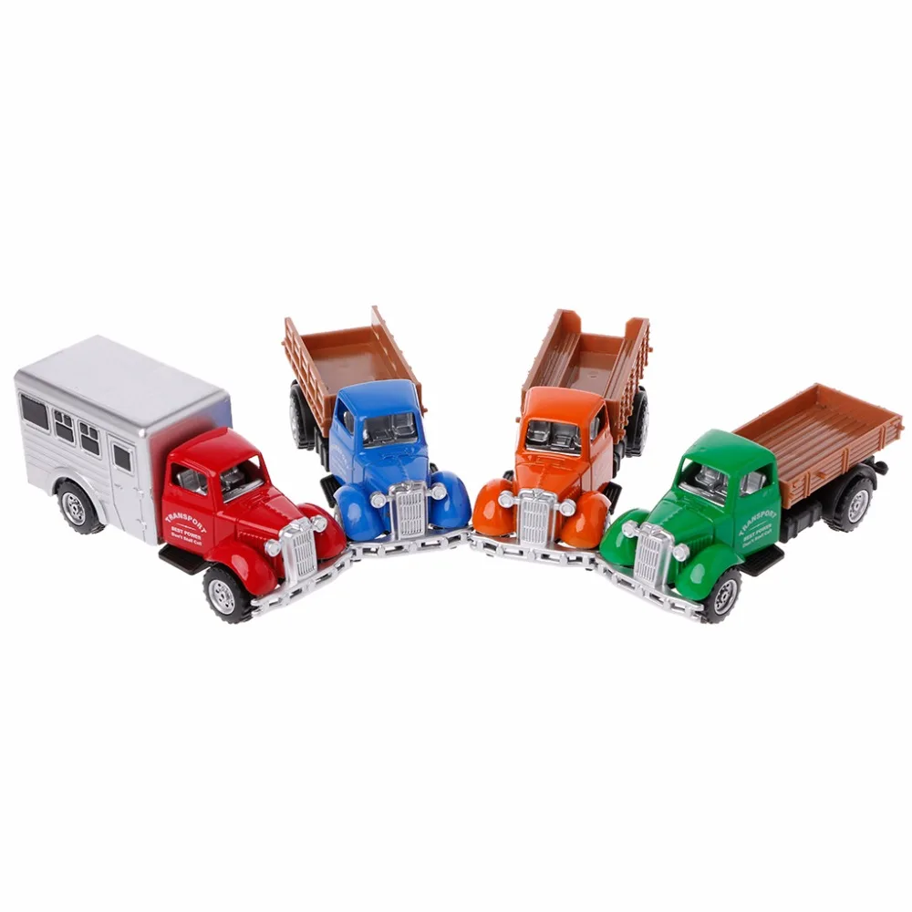 

Working Truck Vintage Vehicles Model Kids Playing Car Toy Roleplay Action