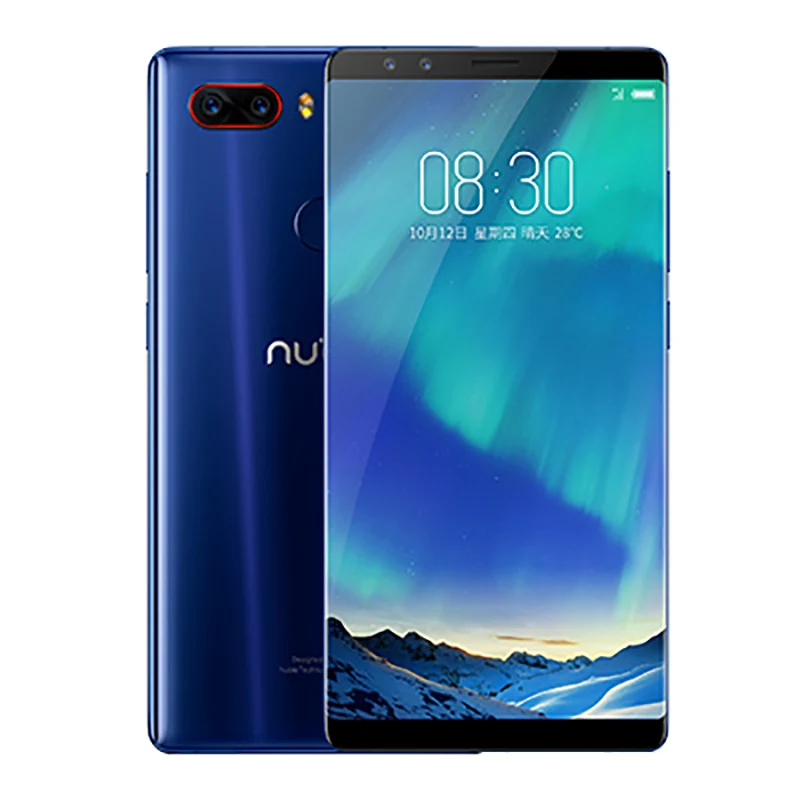 Глобальная прошивка zte Nubia Z17S Z17 S 5,73 ''полноэкранный восьмиядерный смартфон 26 Вт Быстрая зарядка четыре камеры без полей N