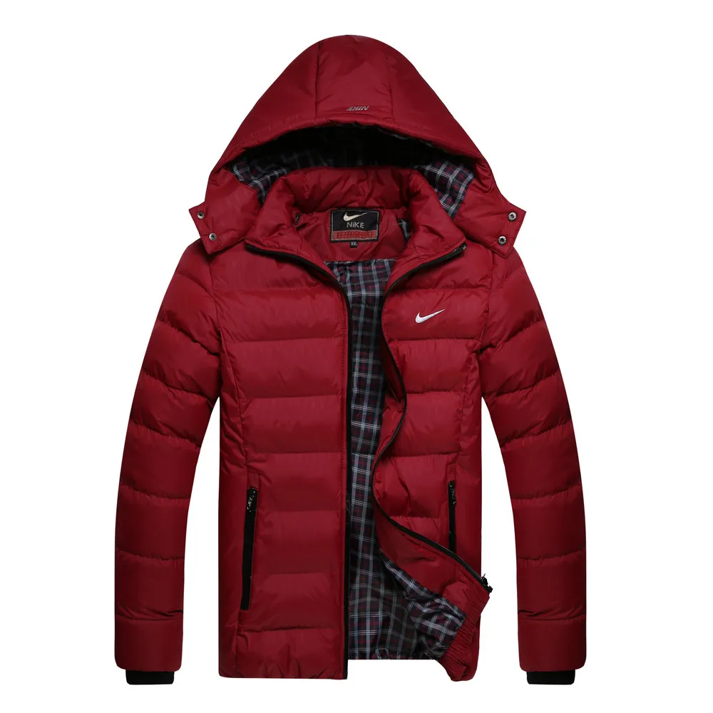 Wholesale down Sports jacket men's cotton plus velvet thick DOWN jacket