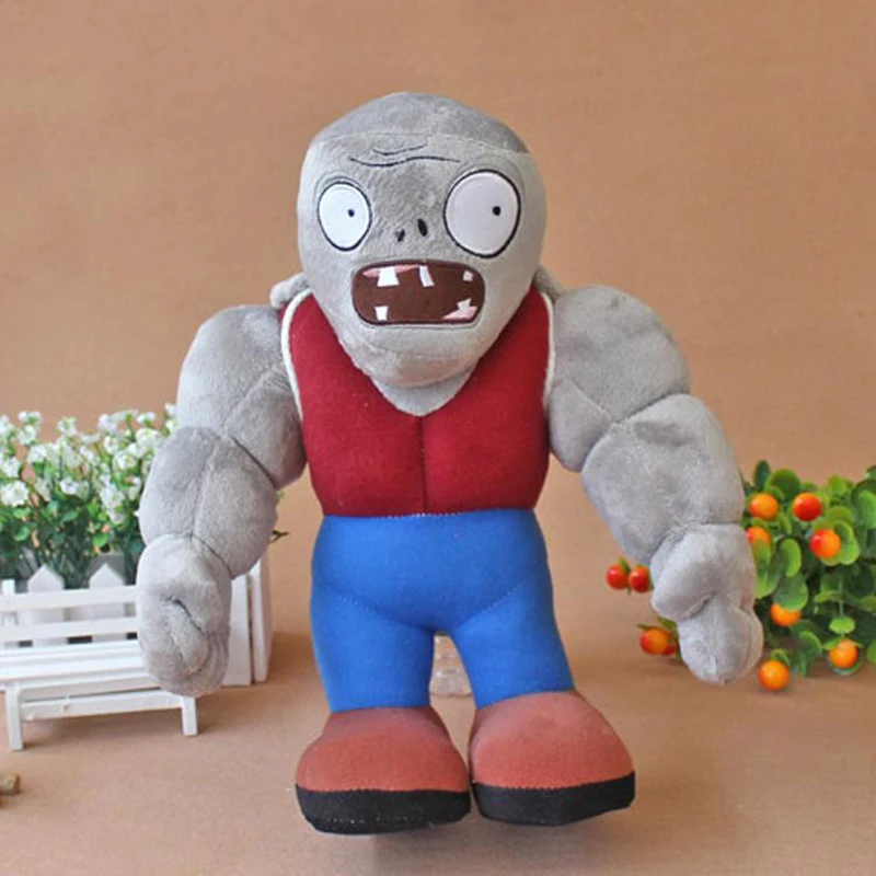 Плюшевые игрушки Растения против Зомби мягкая игрушка PVZ Статуэтка из игры