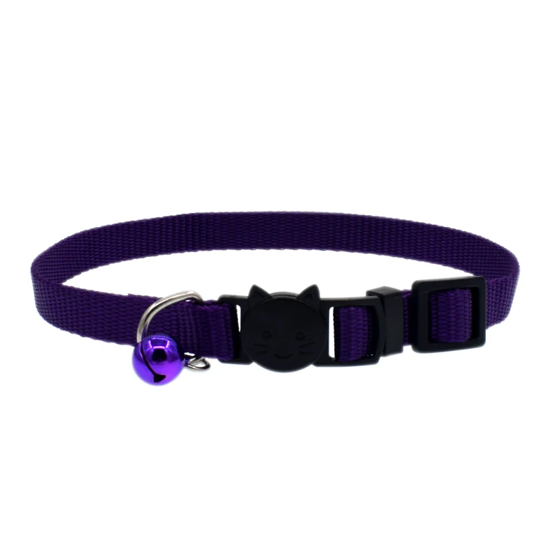 Cat Collar With Bell Safety Buckle Kitten Small Dogs Cats Adjustable Nylon Collars Pet Supplies 88 XH8Z Cat Collar With Bell Safety Buckle Kitten Small Dogs Cats Adjustable Nylon Collars Pet Supplies 88 XH8Z