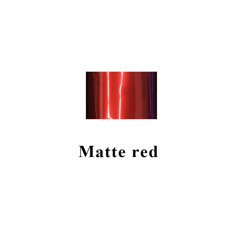Matte red 1 рулон Фольга для ногтей Переводные обертывания металлические цветные наклейки-лак для ногтей 120x0,04 м блестящее звездное небо бумажное украшение для маникюра «сделай сам» советы - Цвет: Matte red