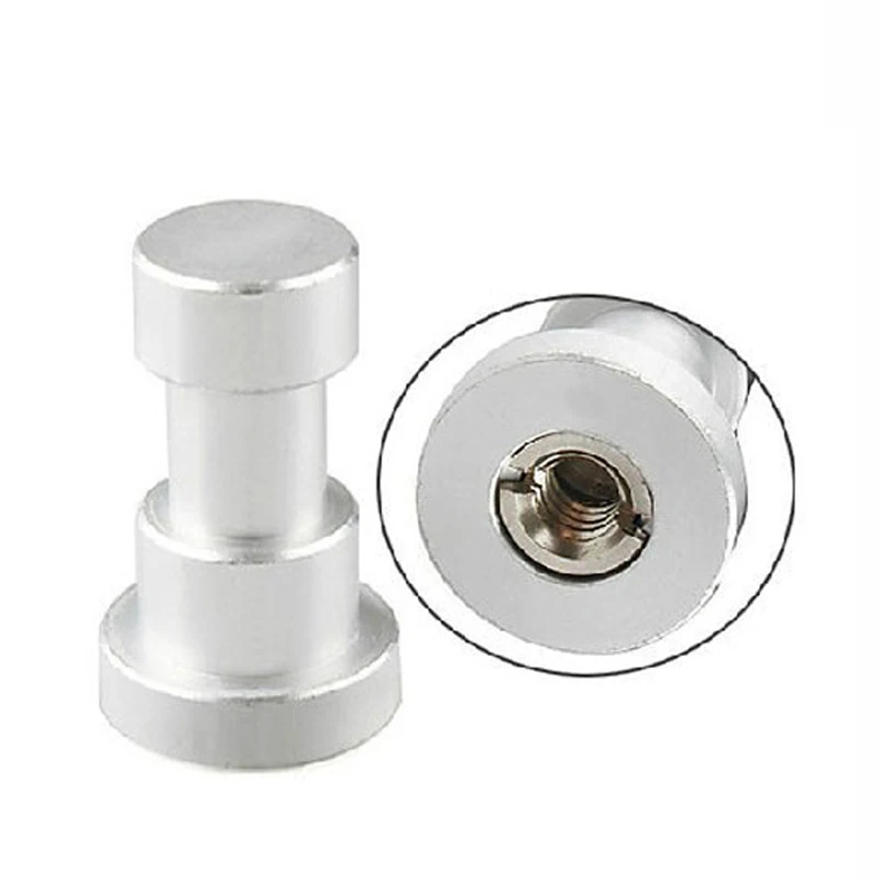 

50pcs/lot 1/4" 3/8" Tripod To Light Stand Screw Convertor Adapter Free Shipping
