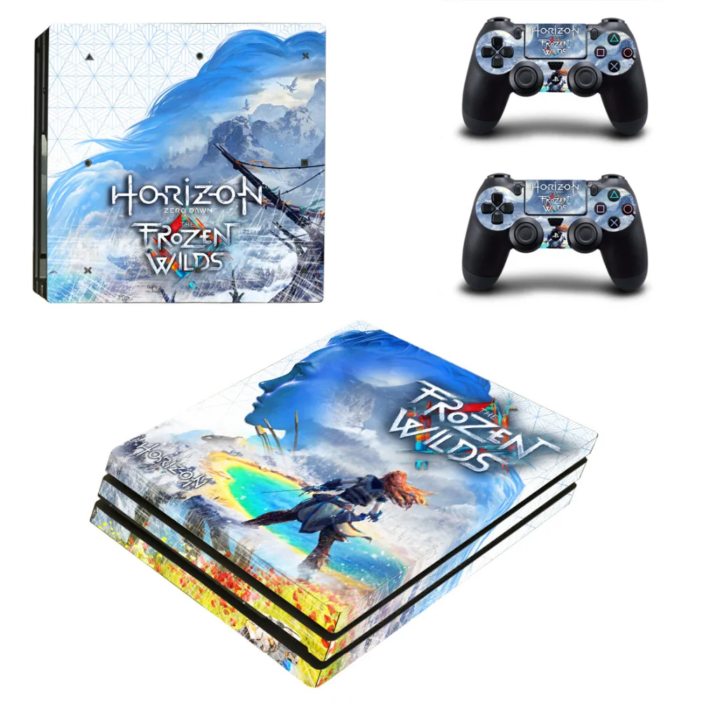 dynasti orm Telegraf Horizon Zero Dawn The Frozen Wild PS4 Pro Skin Sticker Decal for  PlayStation 4 Console and 2 Controllers PS4 Pro Skin Vinyl|Stickers| -  AliExpress