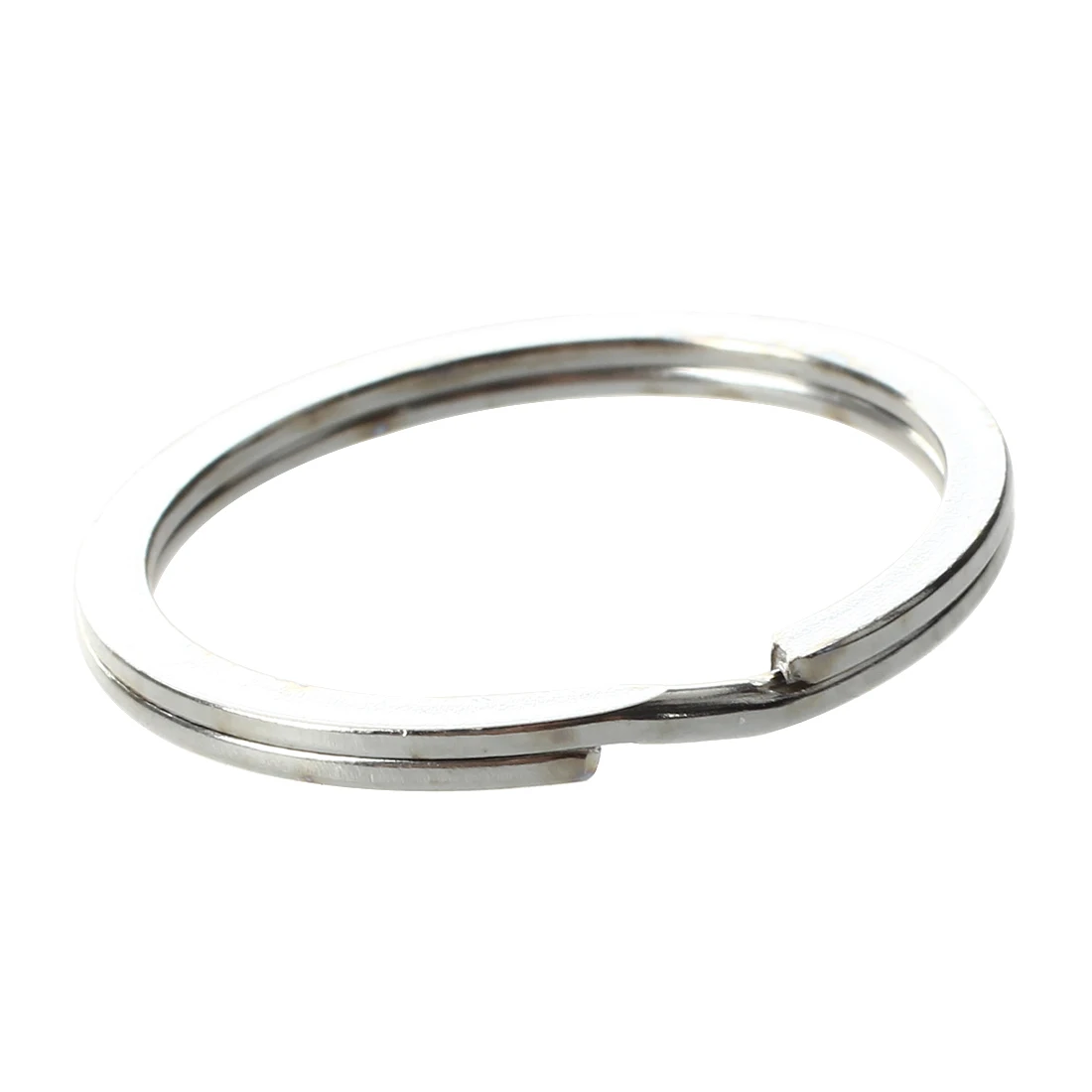 Lot 50 Silver Tone Split Jump Rings Key Chain Part 28mm HOT