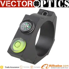 10 шт. векторная оптика 30 мм дух/пузырьковый уровень на прицел винтовки Монтажные кольца с компасом