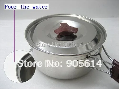 

Cookware Camping Hiking Backpacking Cooking Utensil Pot
