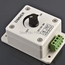 5 шт./лот Лидер продаж 12 V 8A PIR Сенсор Светодиодные ленты Выключатель света Диммер Яркость регулятор с настройкой
