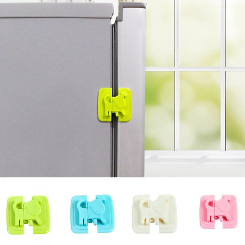 

Safety Latch Lock Clip Protection Child Safety Drawer Door Cabinet Cupboard Lock