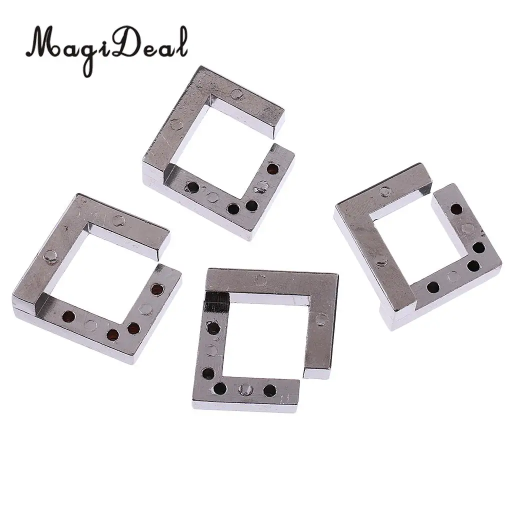 Educational Intelligence Mind Game Chinese Square Lock Puzzle Brain Teaser IQ Toy for Friends Children Adult Gift
