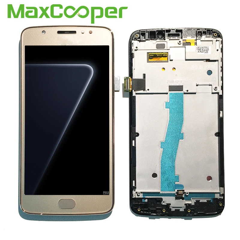 

Top Quality 5.0"For Motorola Moto E4 XT1762 XT1763 XT1766 LCD Display+Touch Screen Digitizer With Frame Assembly Module