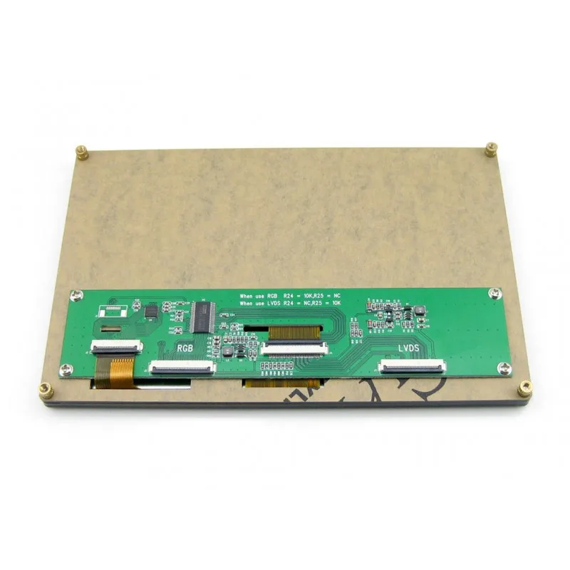 7 &quotсенсорный LCD 1024x600 емкостный экран FT5206GE1 контроллер 40 контактный FFC RGB LVDS