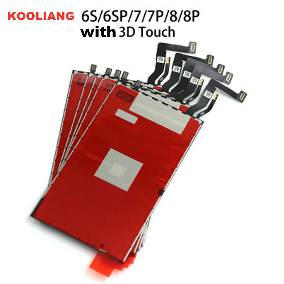 

LCD Display Backlight Panel For iPhone 5 5s 5c 6 6s 6p 7 7p 8 8plus lcd screen back light film cell phone replacement parts