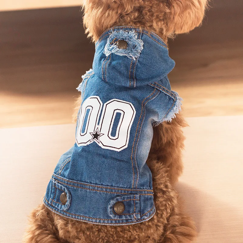 Dog Clothes Ropa Para Perros Jean Clothes For Dogs Color Pet Clothing