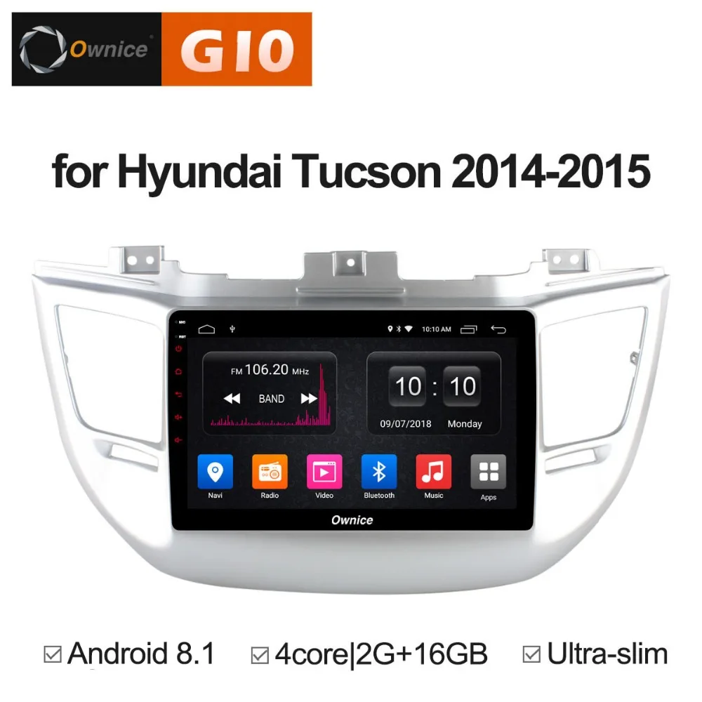 Автомобильный DVD плеер 1024*600 Android 8 1 4 ядра 2 Гб ОЗУ + 16 ПЗУ для Hyundai Tucson 2014 2015 GPS