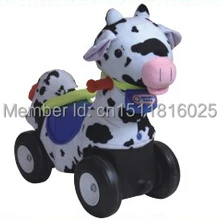Новинка! ЕС стандарт verishike безопасный дети езда на животных игрушки с мягкой фланелет/дети пластиковые всадник на автомобили Q-003