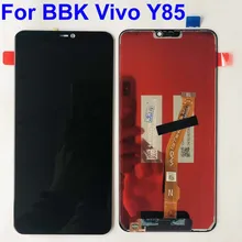 Протестированный Белый/Черный 6,3 дюйма для BBK Vivo Y85 ЖК-дисплей+ кодирующий преобразователь сенсорного экрана в сборе Замена